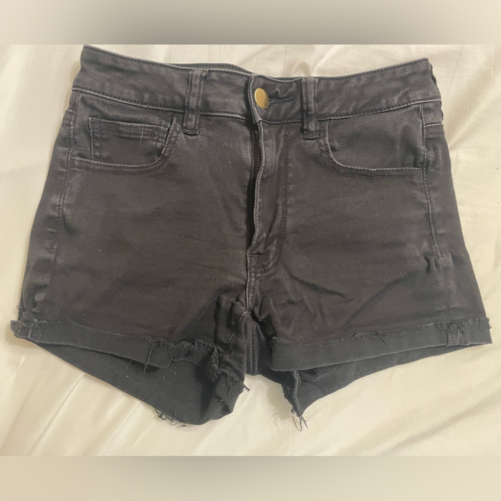 ✨2 for $10✨ American Eagle Black Denim Women's Shorts